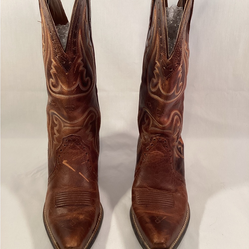 Ariat Women's Brown Heeled Boots GUC Size 8
